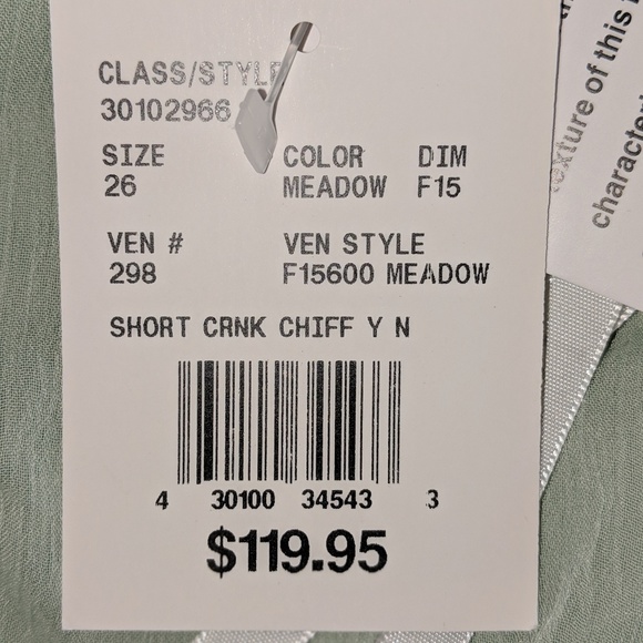 David's Bridal bridesmaid dress in Meadow - Picture 2 of 4